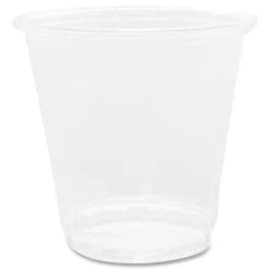 Hot 3 oz PET Plastic Cups - Clear (2500/Carton) Tabletop And Serveware