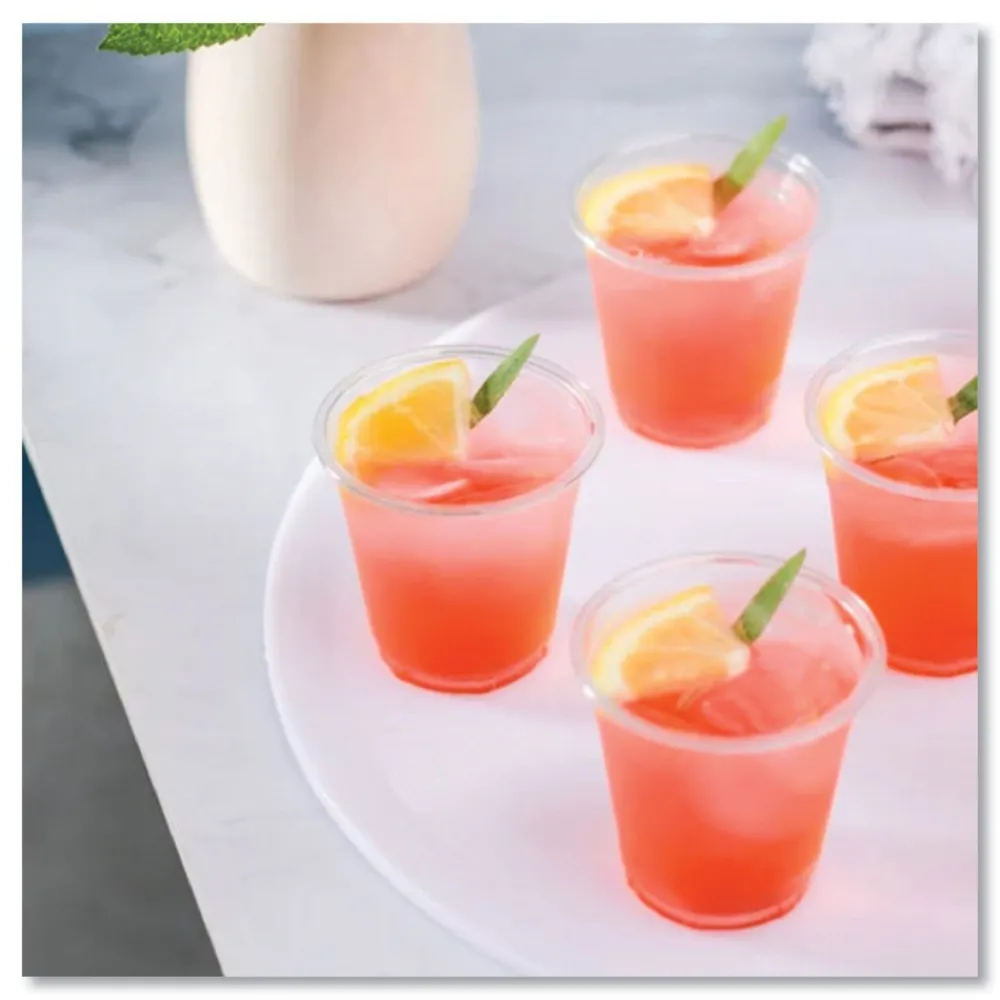 Hot 3 oz PET Plastic Cups - Clear (2500/Carton) Tabletop And Serveware