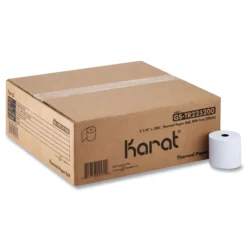 Clearance GS-TR225200 2.25 in. x 200 ft. Thermal Paper Rolls - White (50/Carton) Paper & Printables