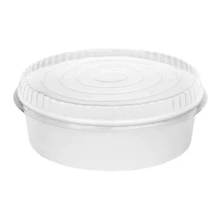 Clearance Plastic Lid for 48 oz. Food Bucket - Clear (270/Carton) Tabletop And Serveware