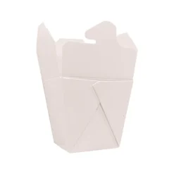 Discount 3.63 in. x 3 in. x 3.5 in. 26 oz. Paper Food Pail - White (400/Carton) Tabletop And Serveware