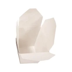 Discount 3.63 in. x 3 in. x 3.5 in. 26 oz. Paper Food Pail - White (400/Carton) Tabletop And Serveware