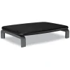 Sale 11.5 in. x 9 in. x 3 in. Monitor Stand with SmartFit For 21 in. Monitors - Black/Gray Office Furniture & Lighting
