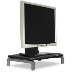 Sale 11.5 in. x 9 in. x 3 in. Monitor Stand with SmartFit For 21 in. Monitors - Black/Gray Office Furniture & Lighting