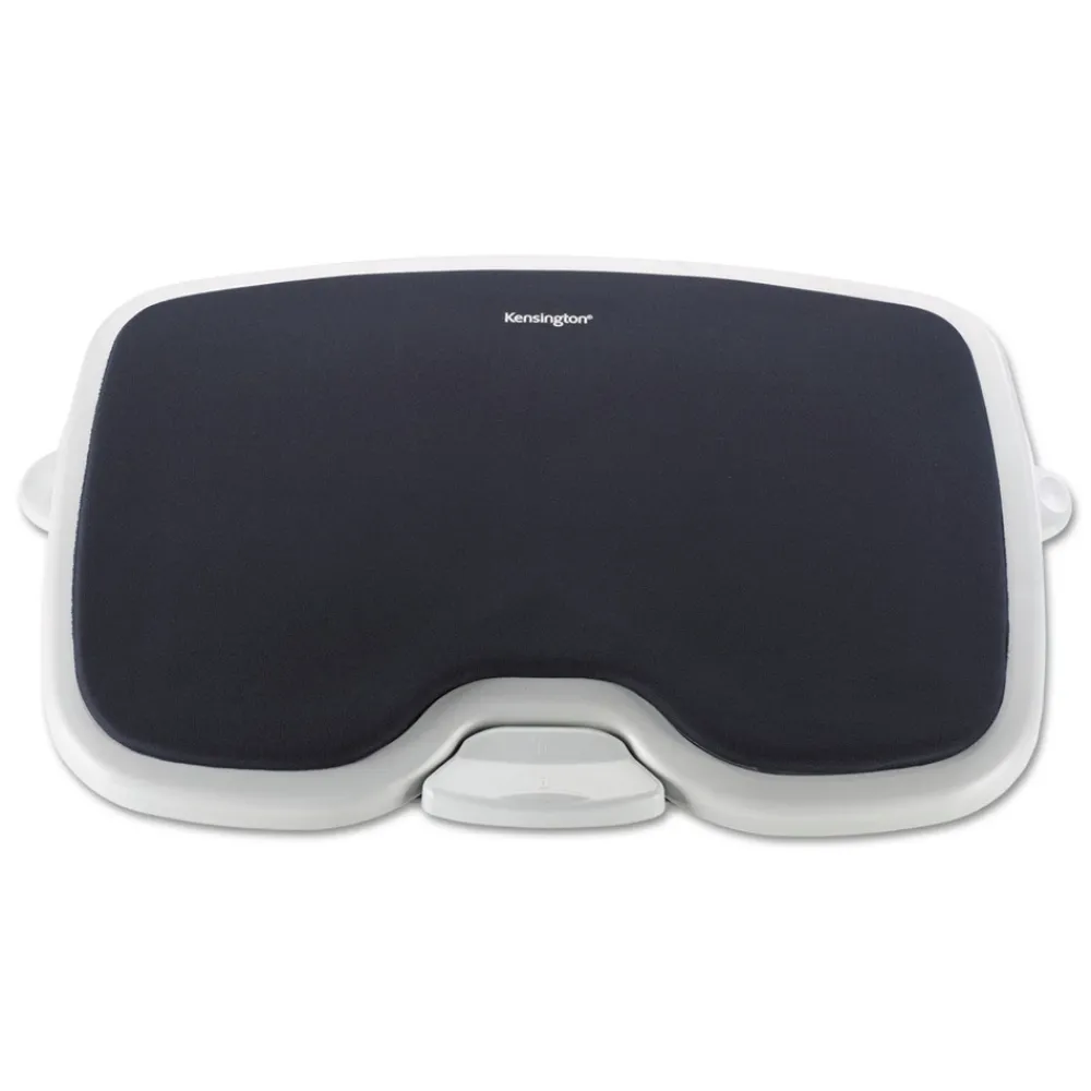 21.5 in. x 14 in. x 3.5 in. to 5 in. SoleMate Comfort Footrest with SmartFit System - Gray/Black Office Furniture & Lighting