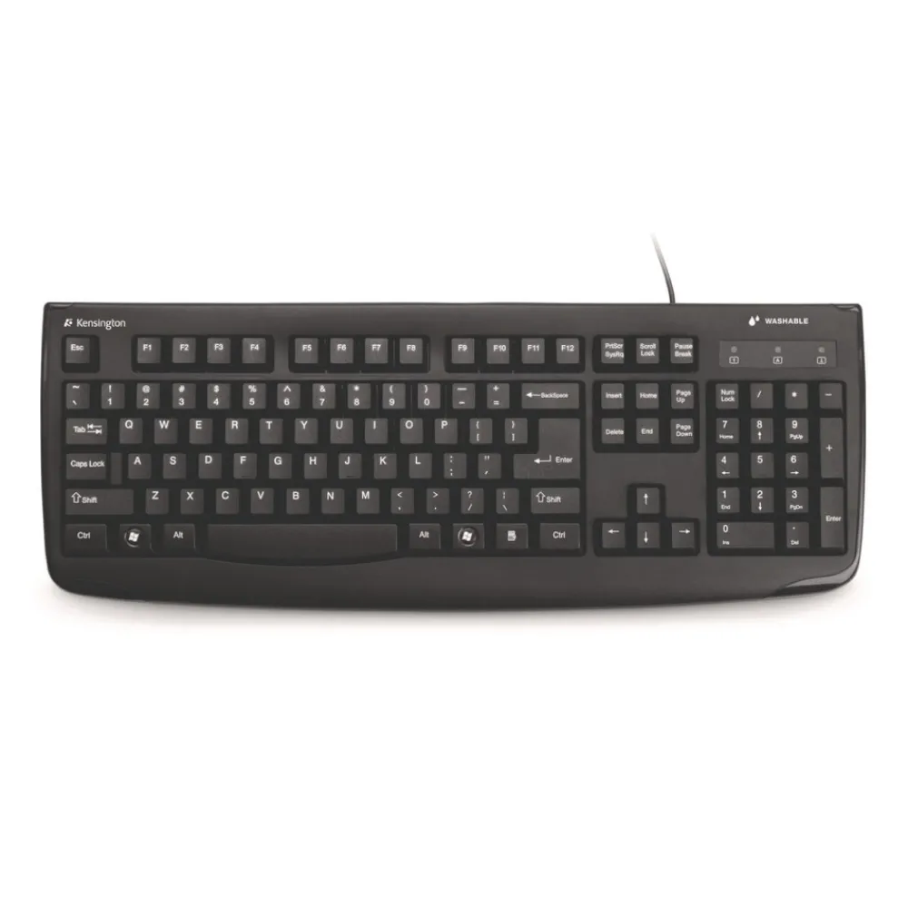 Best K64407US Pro Fit USB Washable Keyboard, 104 Keys - Black Office Electronics & Batteries
