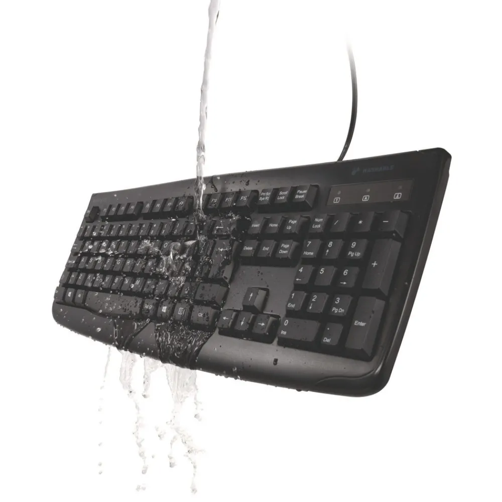 Best K64407US Pro Fit USB Washable Keyboard, 104 Keys - Black Office Electronics & Batteries