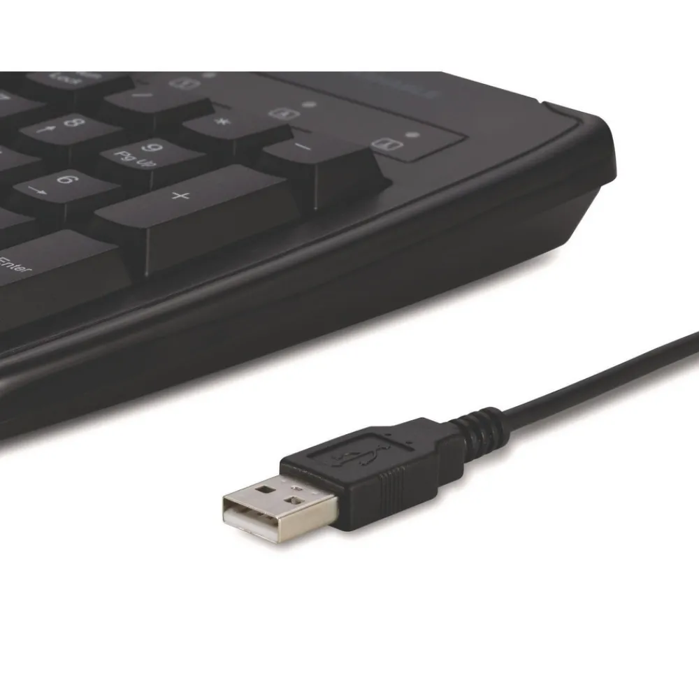 Best K64407US Pro Fit USB Washable Keyboard, 104 Keys - Black Office Electronics & Batteries
