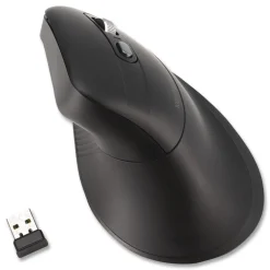 New Pro Fit Ergo MY630 EQ Rechargeable Right-Hand Mouse with 2.4 GHz/30 ft. Wireless Range - Black Office Electronics & Batteries