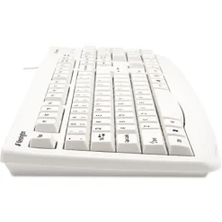 Discount Pro Fit USB Washable Keyboard, 104 Keys - White Office Electronics & Batteries