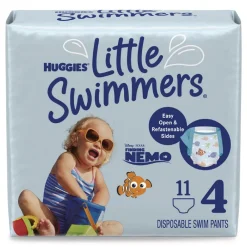 Best 24 lbs. to 34 lbs. Little Swimmers - Size 4/Blue (8/Carton) Cleaning & Janitorial Supplies