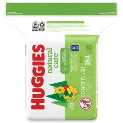 Sale Natural Care 3.88 in. x 6.6 in. 1-Ply Sensitive Baby Wipes - Unscented White (552/Carton) Cleaning & Janitorial Supplies