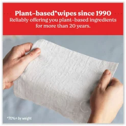 Sale Natural Care 3.88 in. x 6.6 in. 1-Ply Sensitive Baby Wipes - Unscented White (552/Carton) Cleaning & Janitorial Supplies