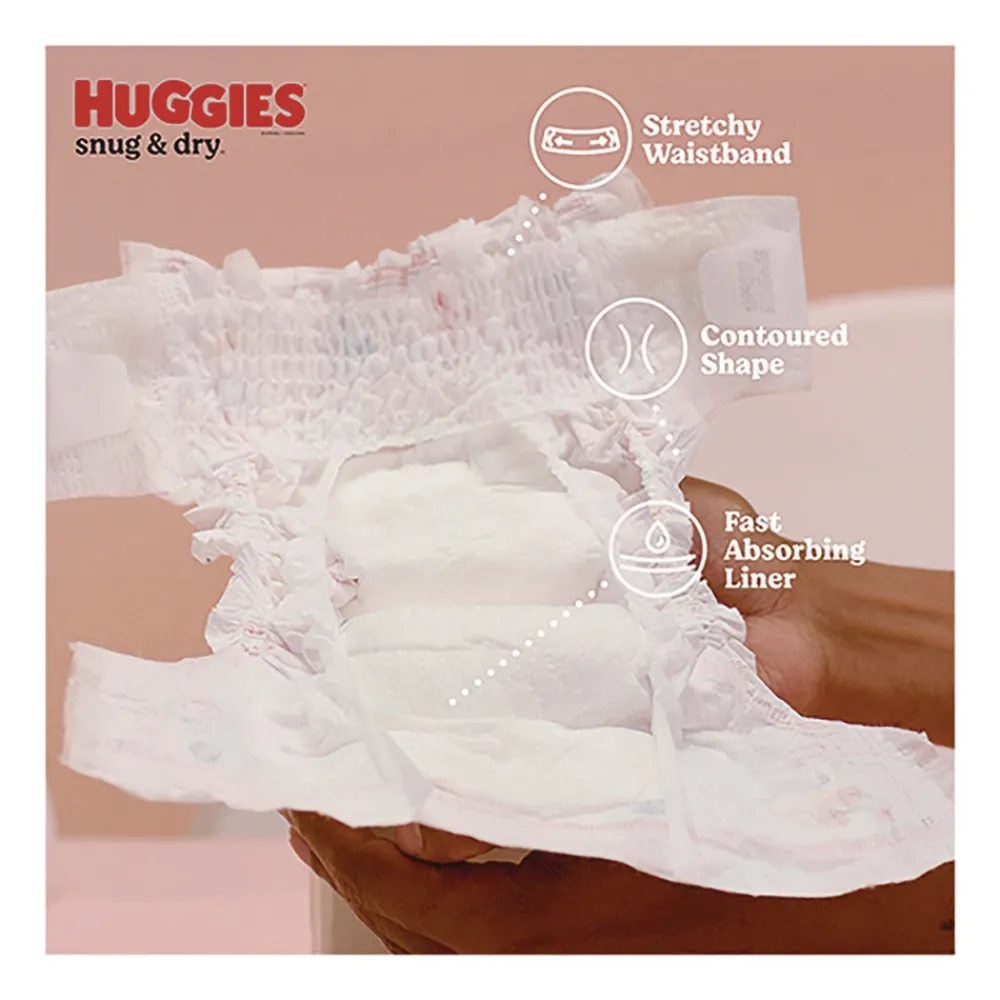Best Snug and Dry 16 lbs. to 28 lbs. Diapers - Size 3 (168/Carton) Cleaning & Janitorial Supplies