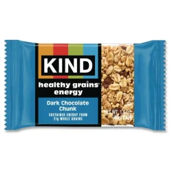 Hot 1.4 oz Healthy Grains Energy Bars - Dark Chocolate Chunk (10/Box) Food And Snacks