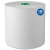 Hot 7.5 in. x 700 ft. Hard Roll Paper Towels with Green Core - White (6/Carton) Cleaning & Janitorial Supplies