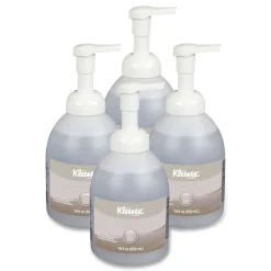 New 18 oz. Pump Bottle Fragrance-Free Alcohol-Free Foam Hand Sanitizer (4/Carton) Cleaning & Janitorial Supplies