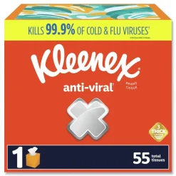 Best Anti-Viral 3-Ply Facial Tissue - White (27/Carton) Paper & Dispensers