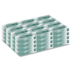 Best Naturals 2-Ply Flat Box 8.3 in. x 7.8 in. Facial Tissues - White (48 Boxes/Carton, 125 Sheets/Box) Paper & Dispensers