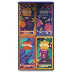 Discount 3-Ply On The Go Packs Facial Tissues - White (10/Pouch, 16 Pouches/Pack, 6 Packs/Carton) Paper & Dispensers