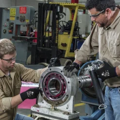 Outlet 12 Pairs/Pack G40 Multi-Purpose Latex Coated Gloves - Size 8, Black/Gray Work Gloves