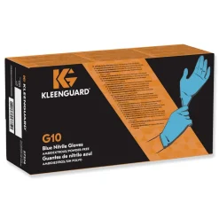 Outlet G10 Powder-Free Nitrile Gloves - Blue, Large (100/Box, 10 Boxes/Carton) Cleaning & Janitorial Supplies