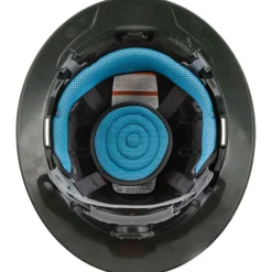 Sale 60347 Class C Vented Full Brim Hard Hat with Rechargeable Lamp - KARBN Pattern Protective Head Gear