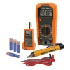 Outlet Digital Multimeter, Noncontact Voltage Tester and Electrical Outlet Test Kit Electrical Testers
