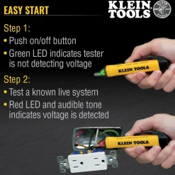 Outlet Digital Multimeter, Noncontact Voltage Tester and Electrical Outlet Test Kit Electrical Testers