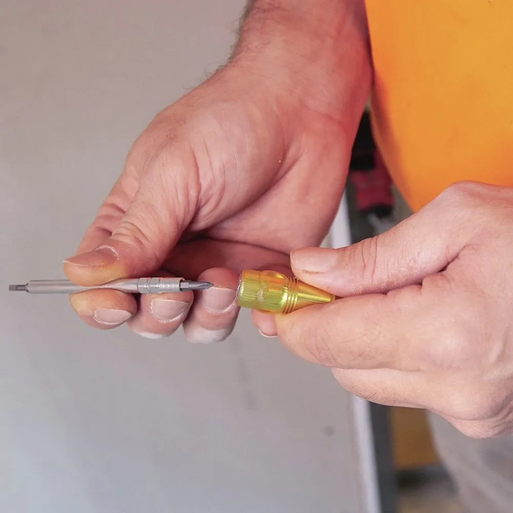 Best 4-in-1 Electronics Multi-Bit Pocket Screwdriver Set with Professional Phillips and Slotted Bits Screwdrivers