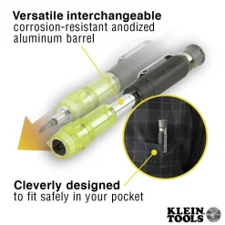 Best 4-in-1 Electronics Multi-Bit Pocket Screwdriver Set with Professional Phillips and Slotted Bits Screwdrivers