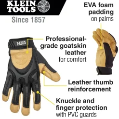 Sale Leather Work Gloves - X-Large Work Gloves