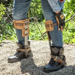 Outlet 2-Piece 2-3/4 in. Gaff 15 in. - 19 in. Tree Climber Set Fall Protection