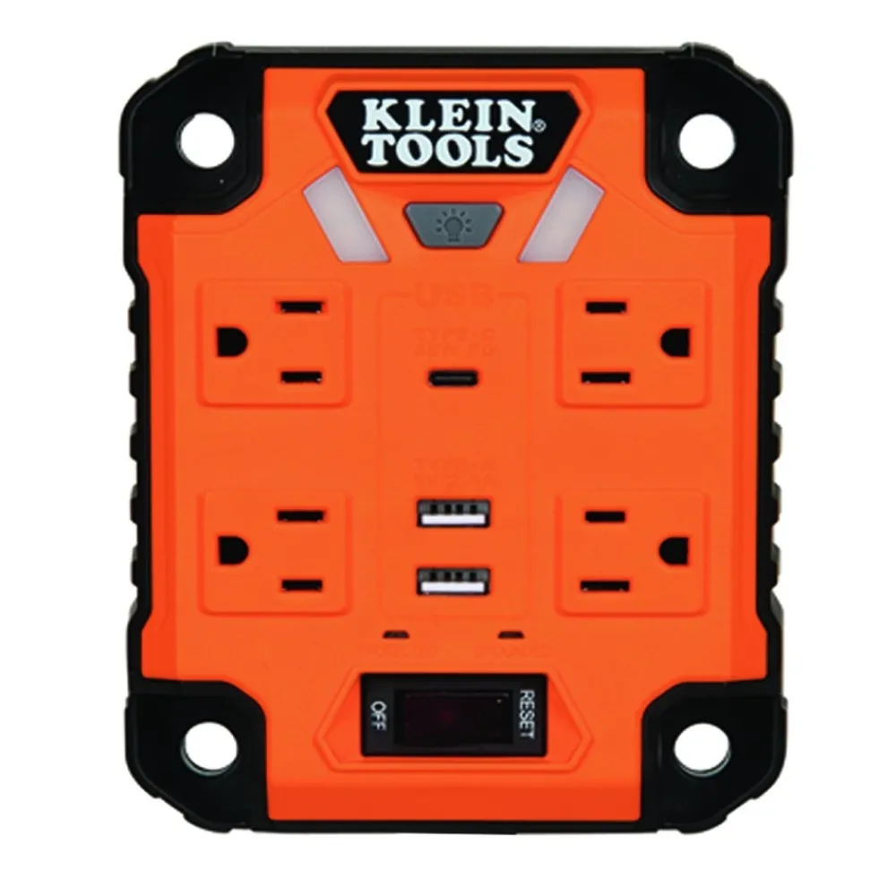 Clearance PowerBox 1 Magnetic Power Strip with Surge Protector Office Electronics & Batteries