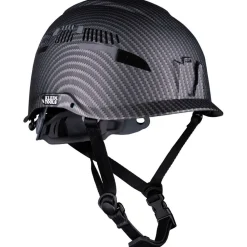 New Premium KARBN Pattern Vented Class C Safety Helmet Protective Head Gear
