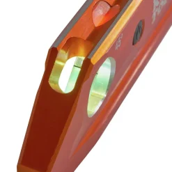 Best Water/Impact Resistant Lighted Torpedo Level with Magnet, 3 Vials and V-Groove Measuring Tools