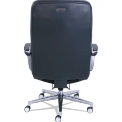 Clearance Commercial 2000 Big/tall Executive Chair, Lumbar, Supports 400 Lb, 20.25-in To 23.25-in Seat Height, Black Seat/back, Silver Base Office Furniture & Lighting