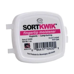 Hot 1 oz. Sortkwik Fingertip Moisteners - Pink Office Furniture & Lighting