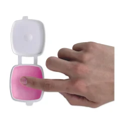 Hot 1 oz. Sortkwik Fingertip Moisteners - Pink Office Furniture & Lighting