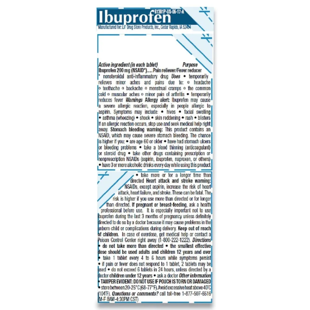 Online 200 mg Ibuprofen Refill Pack (50/Box) Emergency Response