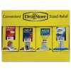 Hot Plastic Case Single-Dose Medicine Dispenser - Yellow Cleaning & Janitorial Supplies