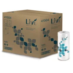 New 10.98 in. x 9.98 in. 2-Ply Kitchen Roll Towel - White (30 Rolls/Carton) Cleaning & Janitorial Supplies