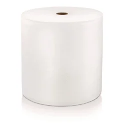 Sale 8 in. x 1000 ft. 1-Ply Hard Wound Roll Towel - White (6/Carton) Cleaning & Janitorial Supplies