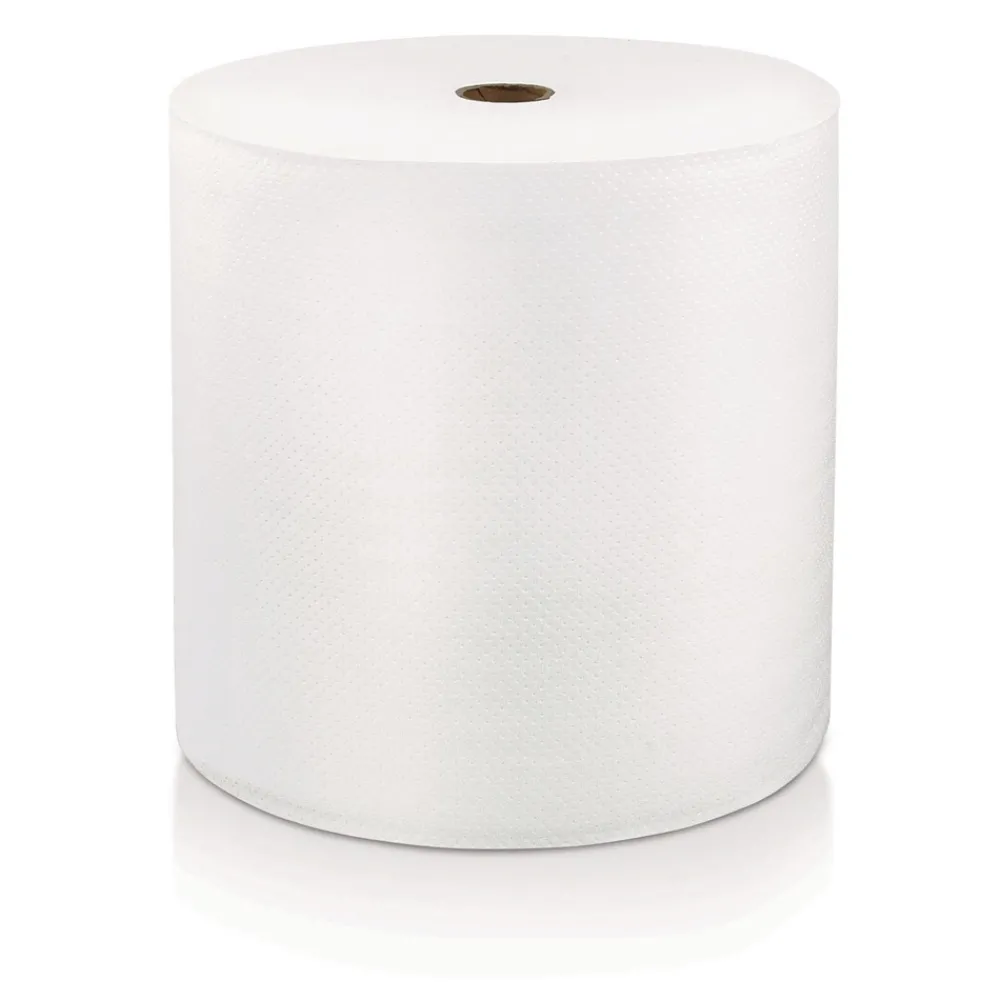 Best 7 in. x 800 ft. 1-Ply Hard Wound Roll Towel - White (6/Carton) Cleaning & Janitorial Supplies