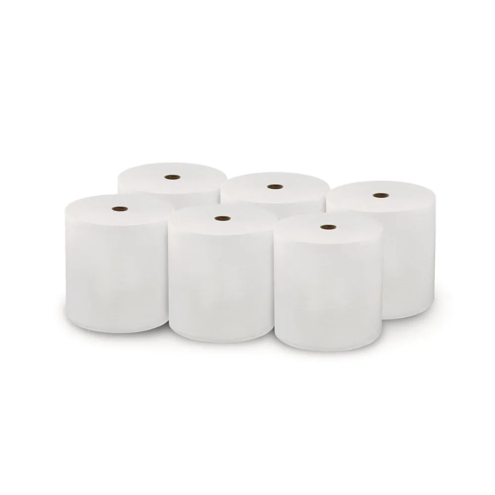 Best 7 in. x 800 ft. 1-Ply Hard Wound Roll Towel - White (6/Carton) Cleaning & Janitorial Supplies