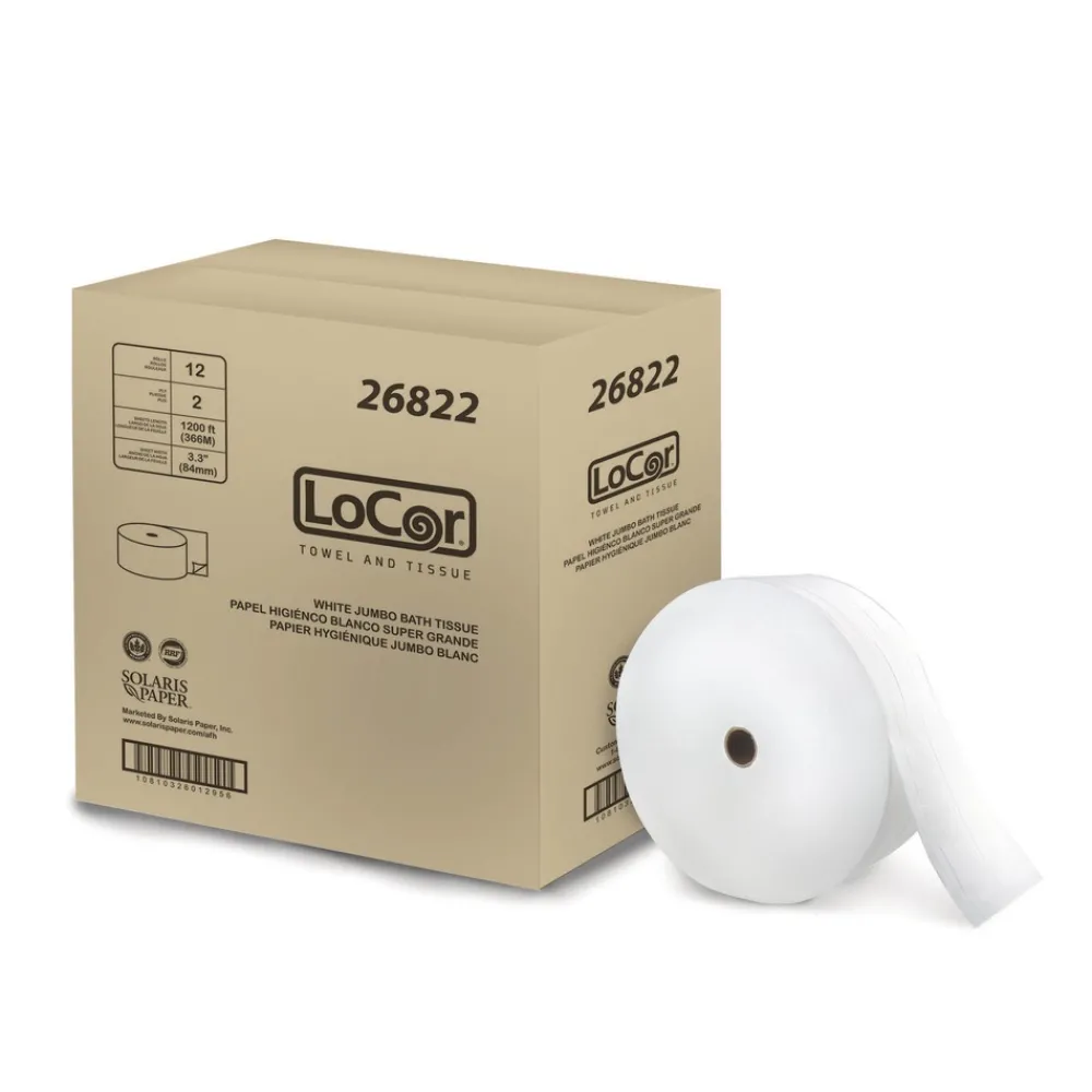 Discount 3.3 x 1200 ft. 2-Ply Jumbo Bath Tissue - White (1-Carton) Cleaning & Janitorial Supplies