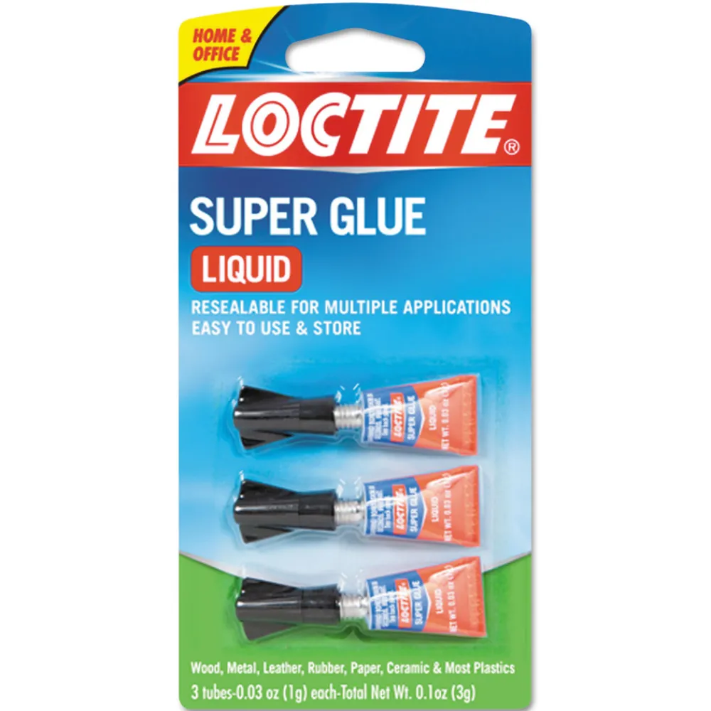 Online 0.11 oz Super Glue - Dries Clear (3/Pack) Tapes & Adhesives
