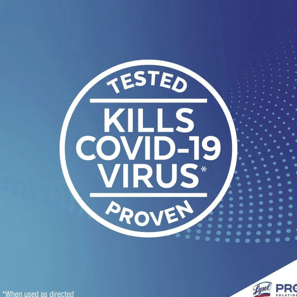 Clearance 19200-89347 7 in. x 7.25 in. 1-Ply Disinfecting Wipes - Early Morning Breeze, White (6 Canisters/Carton) Cleaning & Janitorial Supplies