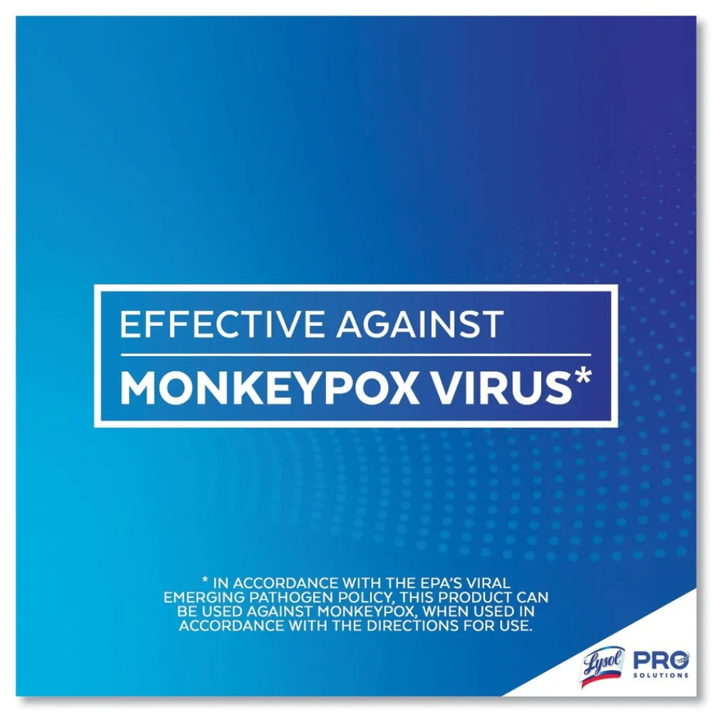 Hot 7 in. x 7.25 in. 1-Ply Disinfecting Wipes - Mango and Hibiscus/White Cleaning & Janitorial Supplies