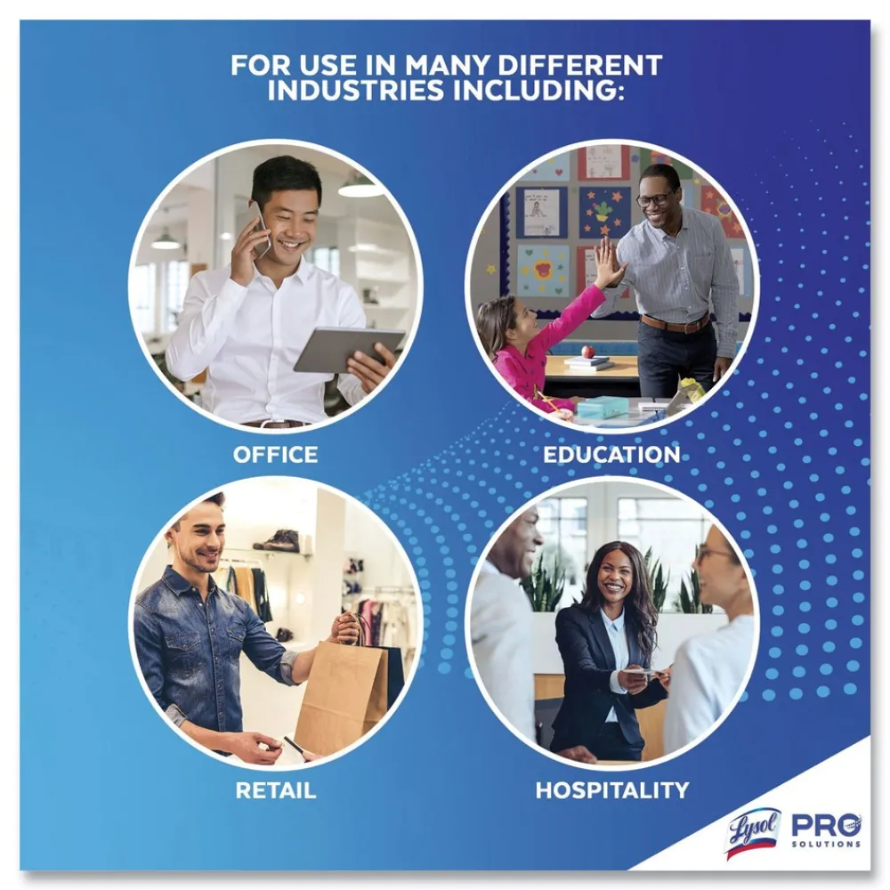 Hot 7 in. x 7.25 in. 1-Ply Disinfecting Wipes - Mango and Hibiscus/White Cleaning & Janitorial Supplies